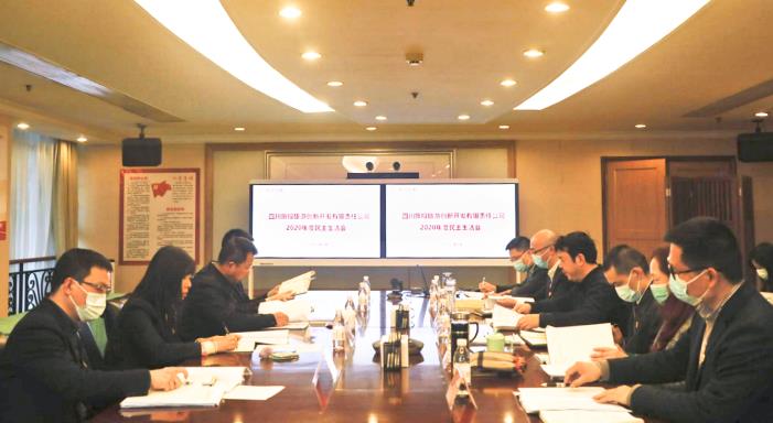 集团辅导督导yl6809永利创新公司2020年辅导干部民主生涯会