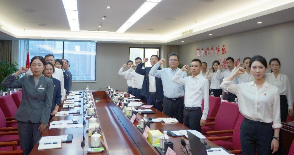 省yl6809永利集团总部第一党支部与锦江宾馆客房部支部发展结对共建主题党日活动